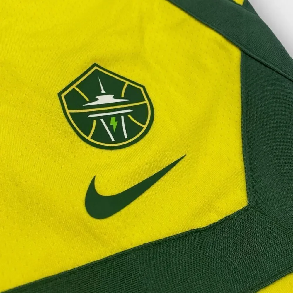 Nike WNBA Seattle Storm Team Issued Basketball Shorts Womens size X-Large Tall